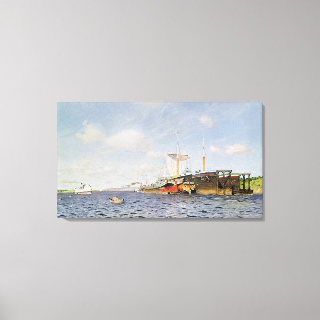 Fresh Wind on the Volga, 1895 Leinwanddruck (Vorderseite)