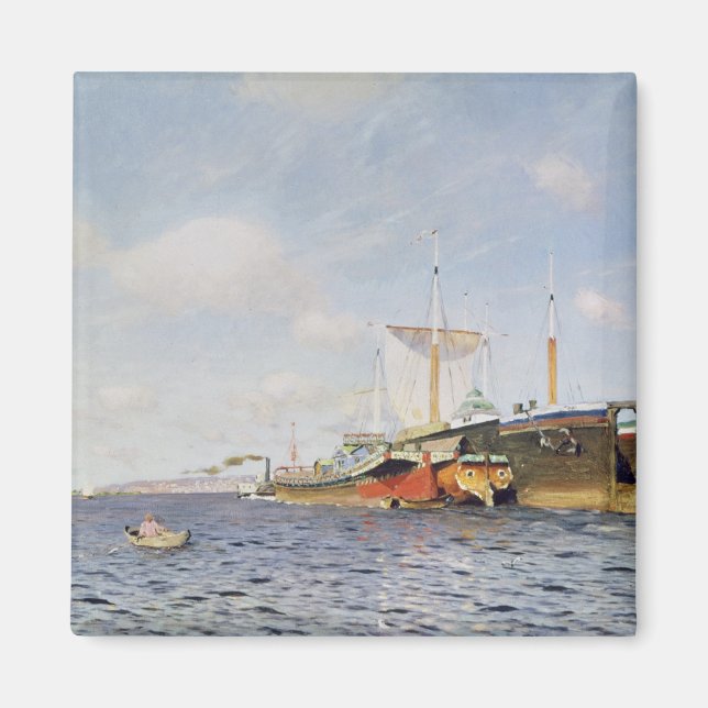 Fresh Wind on the Volga, 1895 Magnet (Vorne)