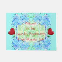 Fresh Women's Club Begrüßung von Door Mat Fußmatte