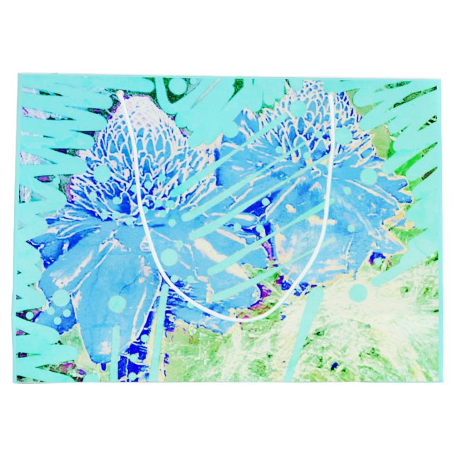 Fresh Women's Club Decor Geschenktasche Große Geschenktüte (Rückseite)