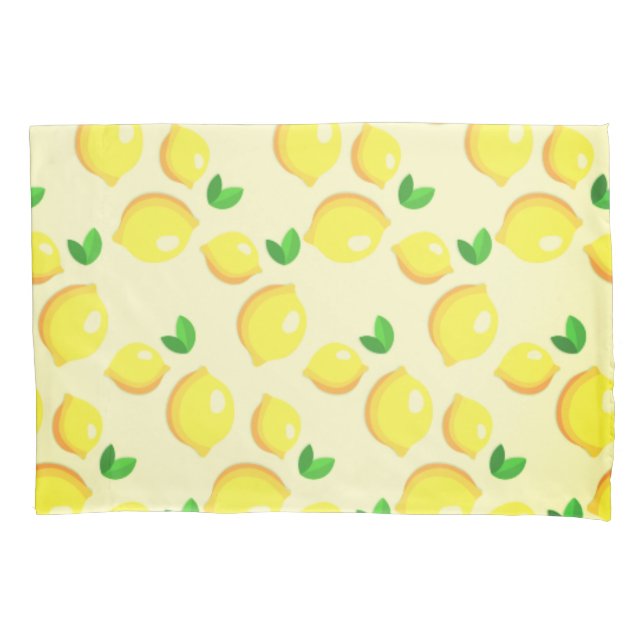 Fresh Yellow Lemons Kissenbezug (Vorderseite)