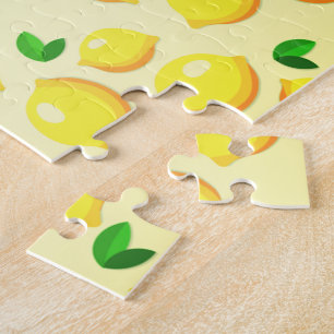 Fresh Yellow Lemons Puzzle