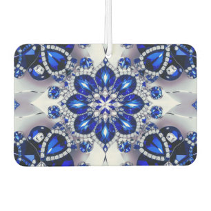 Fresheners der Autoluft mit blauweißem Farbdesign Autolufterfrischer