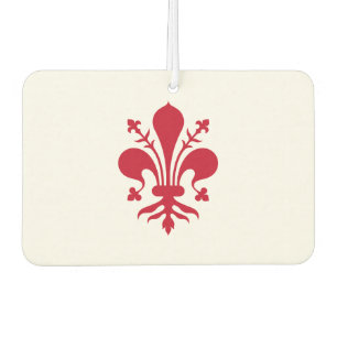 Fresheners der Autoluft mit der Fahne von Florenz, Autolufterfrischer