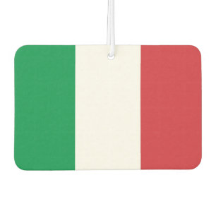 Fresheners der Luft mit der Flagge Italiens Autolufterfrischer