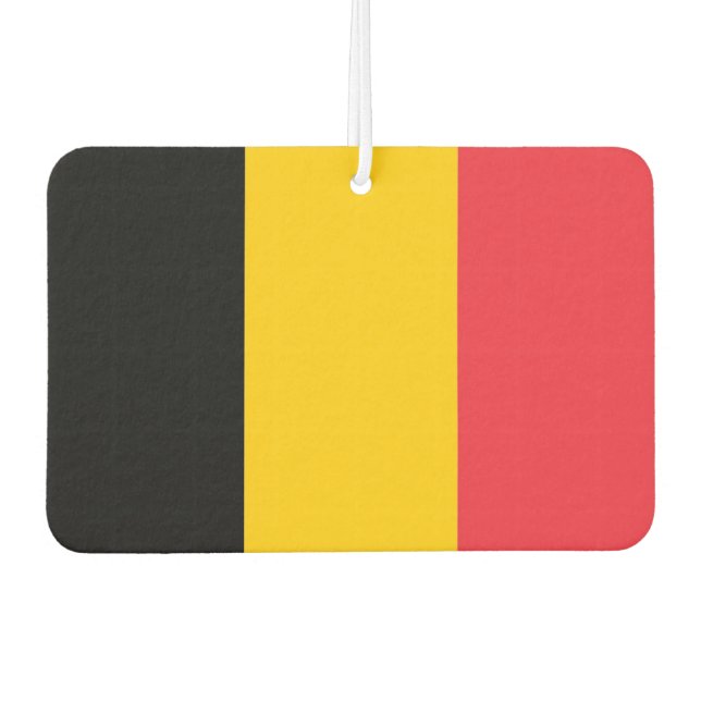 Fresheners von Kraftfahrzeugen mit der Flagge Belg Autolufterfrischer (Vorderseite)