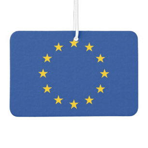 Fresheners von Kraftfahrzeugen mit der Flagge euro Autolufterfrischer
