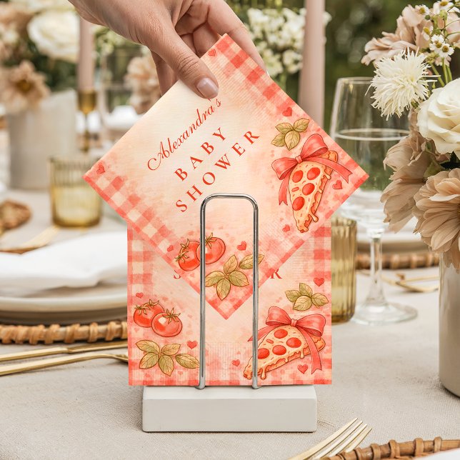 Freshly Delivered Baby Shower Serviette (Von Creator hochgeladen)