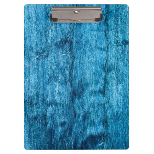 Freshly Dyed Blue Handmade Thai Silk Klemmbrett