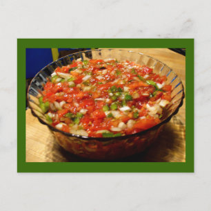 Freshly Made Salsa Postkarte