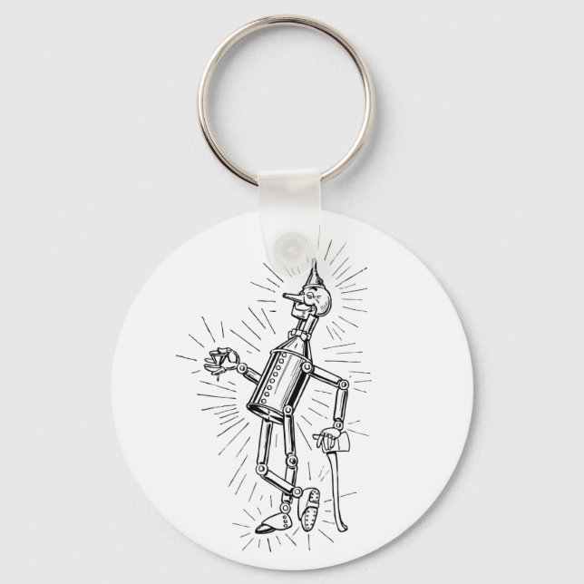 Freshly Oiled Tinman Schlüsselanhänger (Vorderseite)