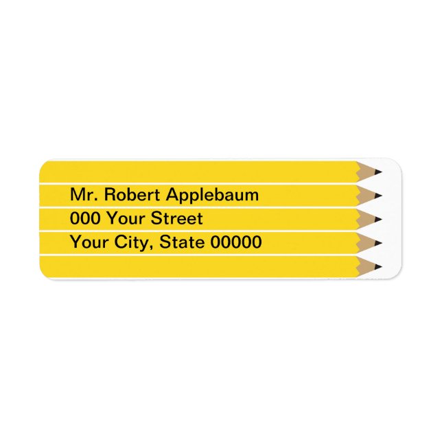 Freshly Sharpenes Pencils Add Name (Vorne)