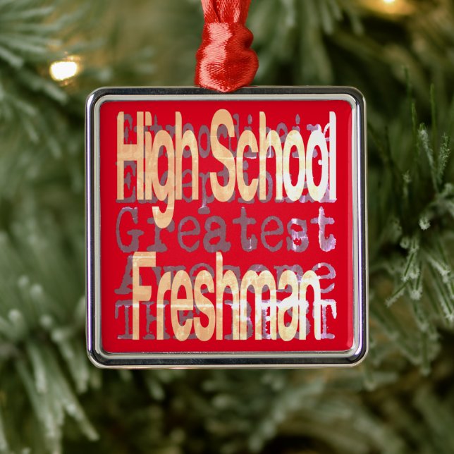 Freshman Extraordinaire Ornament Aus Metall (Baum)