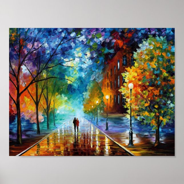 Freshness von Cold - Kunstdruck von Leonid Afremov Poster (Vorne)
