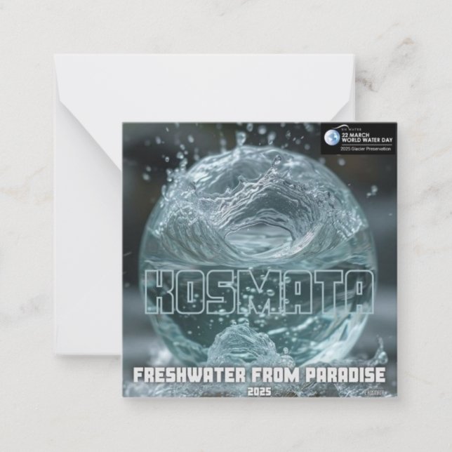 Freshwater -  Kuvert Mitteilungskarte (Vorderseite)