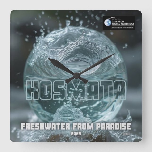 Freshwater - Wanduhren (Vorderseite)