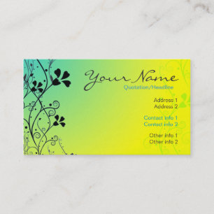 FreshZing Business Card Visitenkarte