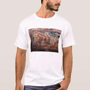 Fresken aus der serbischen Kirche des 14. Jahrhund T-Shirt