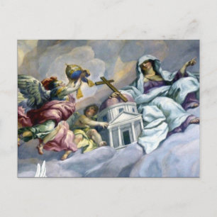 Freskenkirche Postkarte