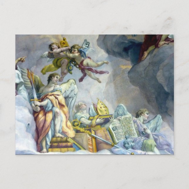 Fresko-Buch Postkarte (Vorderseite)