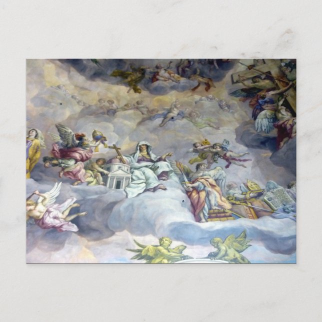 Fresko-Charme Postkarte (Vorderseite)