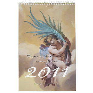 Fresko der bayerischen Klöster Kalender