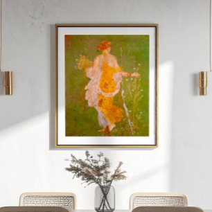 Fresko der Flora in der Villa der Ariadne, Pompeji Poster