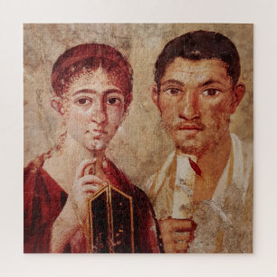 Fresko des Bäckers Terrentius Neo und seiner Frau Puzzle