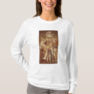 Fresko, Elisabeth-Galerie, Wartburg-Schloss T-Shirt