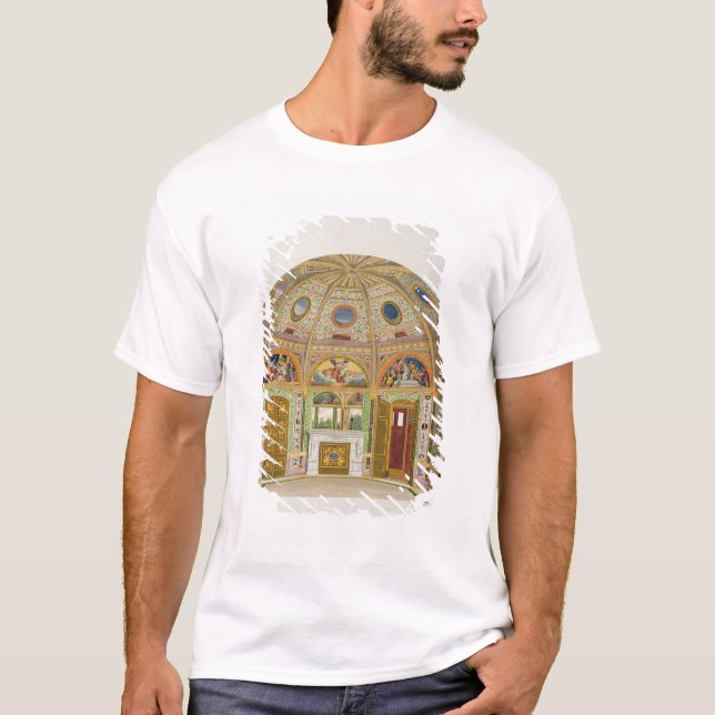 Freskodekoration im Sommer-Haus von Buckingha T-Shirt (Vorderseite)