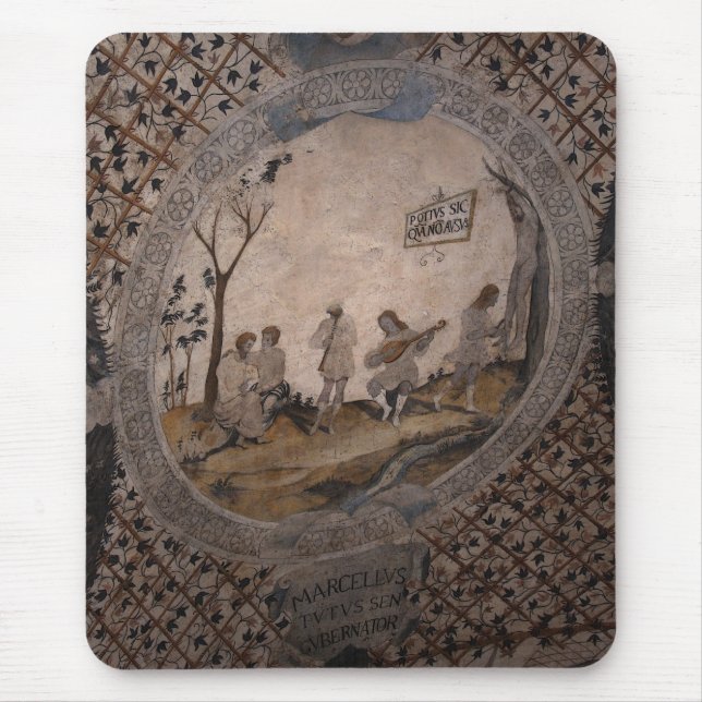 Freskos von Assisi II Mousepad (Vorne)