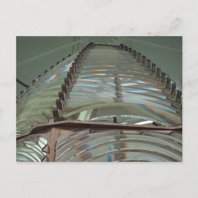 Fresnel Lighthouse Lens Postcard Postkarte (Vorderseite)