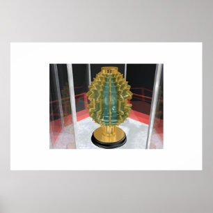 Fresnel Lighthouse Lens Poster