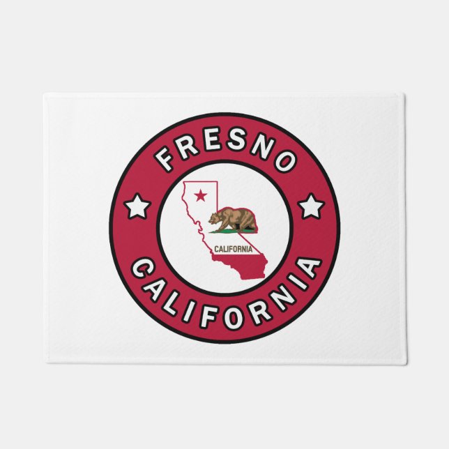 Fresno California Fußmatte (Vorderseite)
