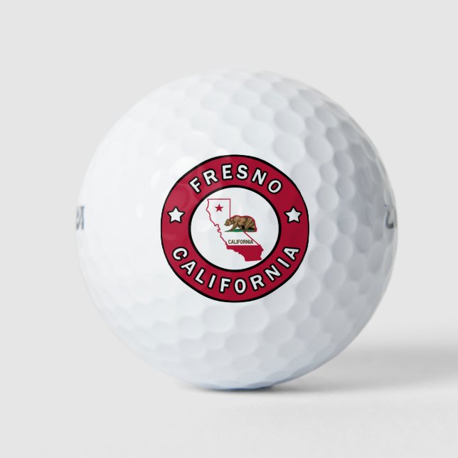 Fresno California Golfball (Vorderseite)