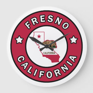 Fresno California Große Wanduhr