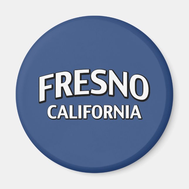 Fresno California Magnet (Vorne)