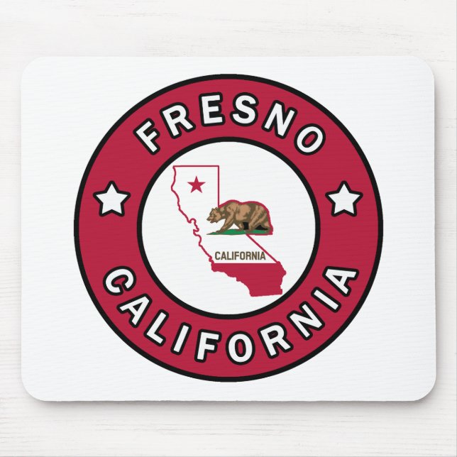 Fresno California Mousepad (Vorne)