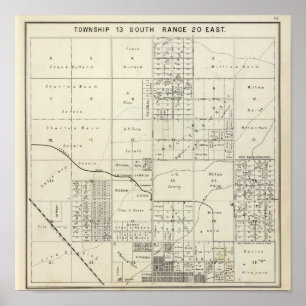 Fresno County, Kalifornien 24 Poster