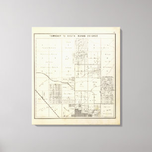 Fresno County, Kalifornien 30 Leinwanddruck