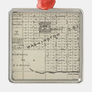 Fresno County, Kalifornien 6 Ornament Aus Metall