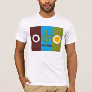 Fresno-Flaggen-T - Shirt