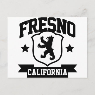 Fresno Heraldry Postkarte