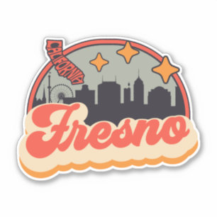 Fresno, Kalifornien Aufkleber