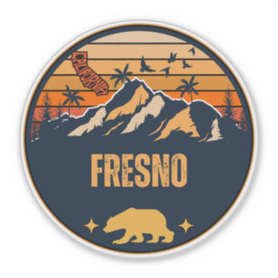 Fresno, Kalifornien Aufkleber