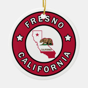 Fresno Kalifornien Keramikornament