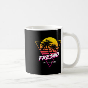 Fresno Kalifornien Palmen Usa Surfen Retro Sonne Kaffeetasse
