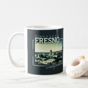 FRESNO KALIFORNIEN - STADT FRESNO CA KAFFEETASSE