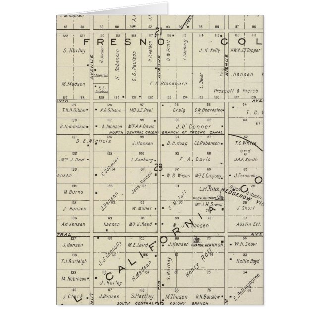 Fresno-Landkreis, Kalifornien (Vorne)