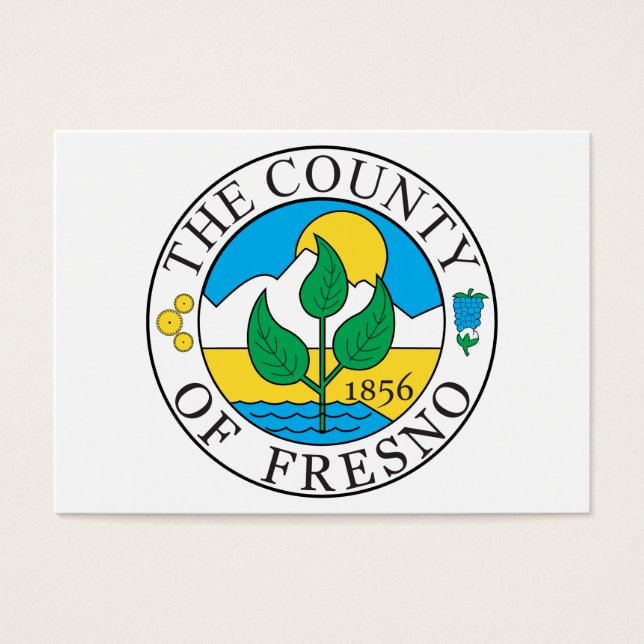Fresno Landkreis Siegel (Vorderseite)
